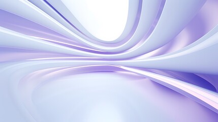 3d rendering of White and purple abstract geometric background. Scene for advertising, technology, showcase, banner, game, sport, cosmetic, business, metaverse. Sci-Fi Illustration. Product display