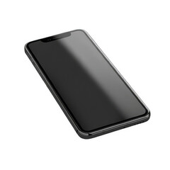 Smartphone with a blank screen. Smartphone mockup closeup.