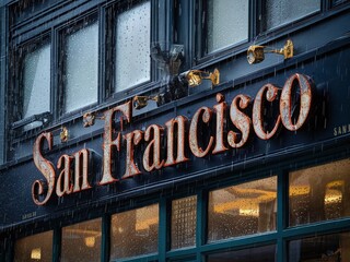 Obraz premium San Francisco California, San Francisco, California
