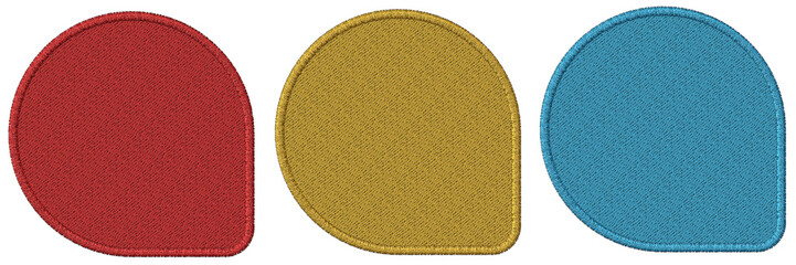 Embroidery Shapes for background