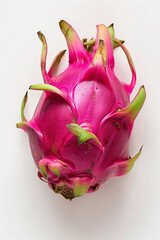 Fototapeta premium Exotic dragon fruit isolated on white background