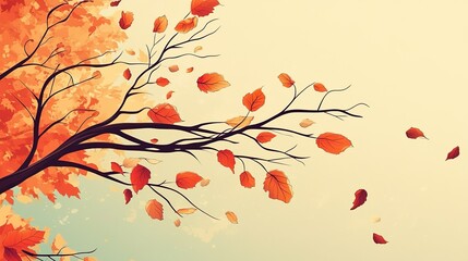 Autumn theme wallpaper