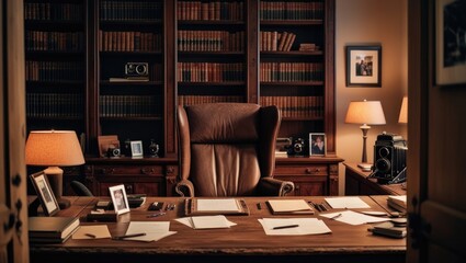 warm and comfortable office space