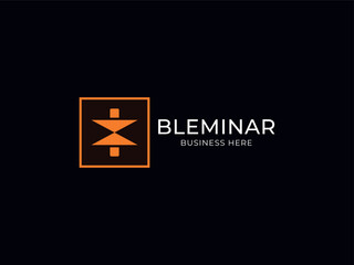 Business modern letter logo design 