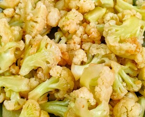 stir fried cauliflower 