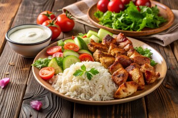 ChickenShawarmaRiceSalad