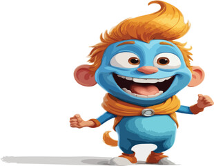 Funny Cartoon Character