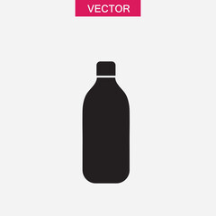 Bottle icon vector, bottle sign trendy style illustration for web and app on white background..eps