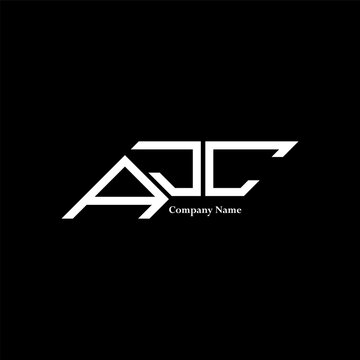AJC logo design, AJC simple and modern logo. AJC luxurious alphabet design