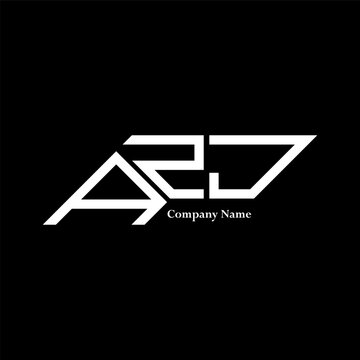 AZJ logo design, AZJ simple and modern logo. AZJ luxurious alphabet design