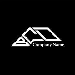 BCD logo design, BCD simple and modern logo. BCD luxurious alphabet design