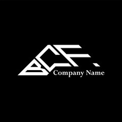 BCF logo design, BCF simple and modern logo. BCF luxurious alphabet design