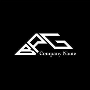 BPG logo design, BPG simple and modern logo. BPG luxurious alphabet design