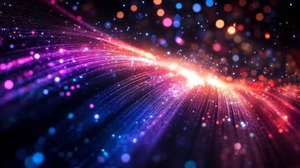 Obraz premium Colorful Abstract Sparkle Background