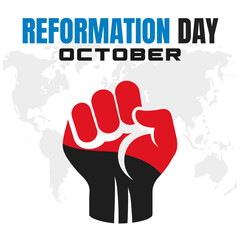 Reformation Day Vector Historical and Religious Celebration Design