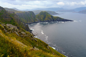 Majestic Cliffs of Runde Island, Norway