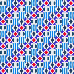 
Abstract ethnic rug ornamental seamless pattern.Perfect for fashion, textile design, cute themed fabric, on wall paper, wrapping paper and home decor.Vector graphics for design.