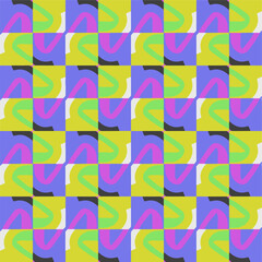 Abstract ethnic rug ornamental seamless pattern.Perfect for fashion, textile design, cute themed fabric, on wall paper, wrapping paper and home decor.Vector graphics for design.