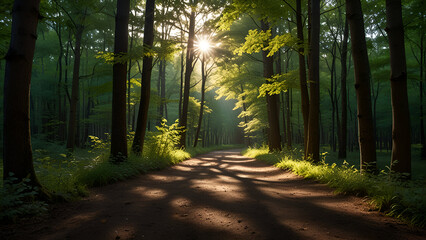 Quiet Forest Path