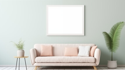 Image for pastel interior mock-up