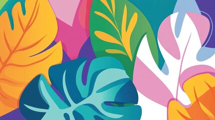 A lively unisex design brimming with color, perfect for ecofriendly packaging, reflecting youthful vibrance.