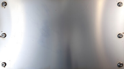 Obraz premium Industrial metal background. Steel plate.