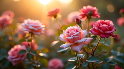 Roses in Wonderland: Enchanting Desktop Wallpapers from Diverse Worlds