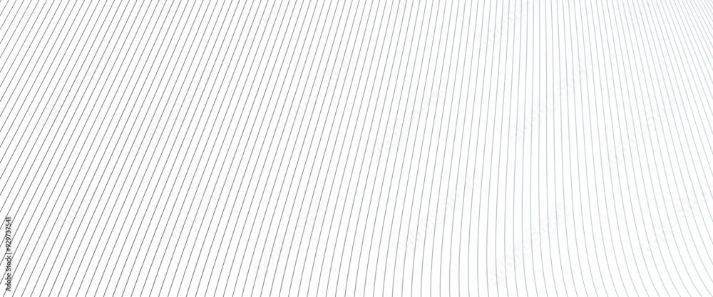 Poster Vector pattern of lines abstract Transparent wave textures white waves and lines pattern template.