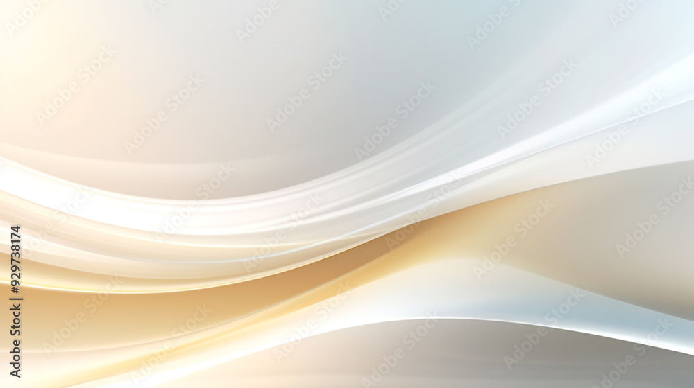 Wall mural modern white and light grey square overlapped pattern on background with shadow. white background. m