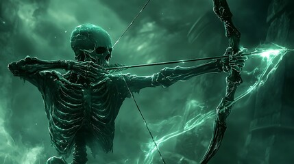  a skeleton archer