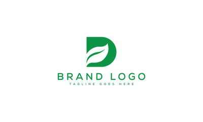 letter D logo design vector template design for brand.