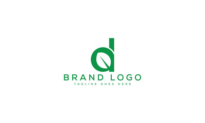 letter D logo design vector template design for brand.