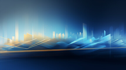 Fototapeta premium futuristic digital technology high tech city design for banner background. 
