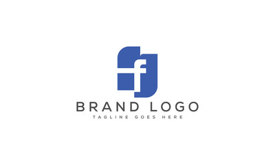letter F logo design vector template design for brand.