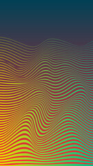 Wave line abstract background for products, banners, wallpapers, social media