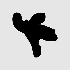 abstract line block frame art vector