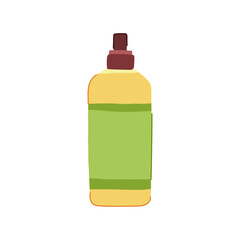 organic massage oil cartoon. calming rejuvenating, stress relief, wellness holistic organic massage oil sign. isolated symbol vector illustration