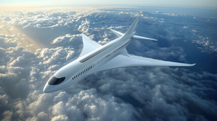 Aircraft with advanced aerodynamics for fuel efficiency