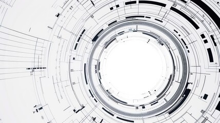 Abstract Technology Background