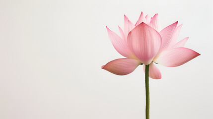 Fototapeta premium Blooming lotus flower on isolate white background,Lotus flower in full bloom,Pink lotus blooming in summer pond,lotus flower blooming in summer pond with green leaves as background,