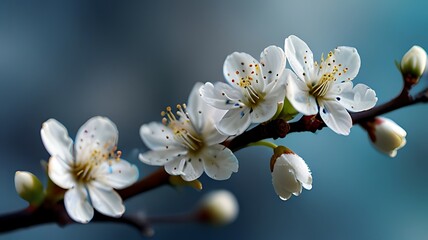 a white flower