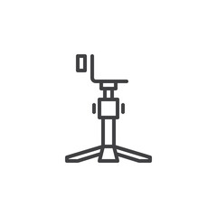 Gimbal Stabilizer line icon