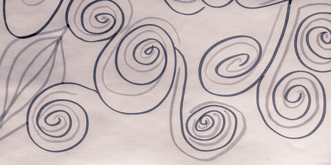 Vintage Backdrop. Youthful Stripes. Unusual