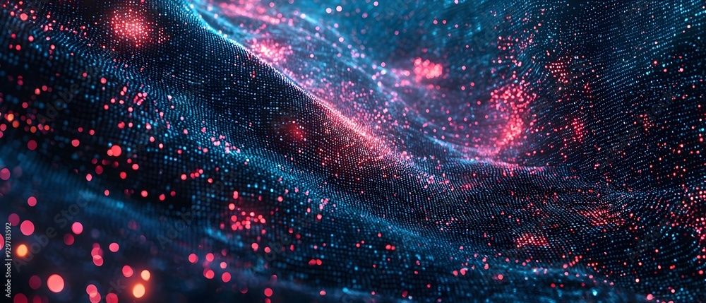Poster Futuristic Visualization of Data Extraction and Pattern Recognition Processes in Predictive Analytics Systems for Data Mining and Insights Discovery