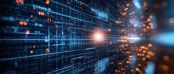 Abstract visual representation of algorithms predictive systems and data mining processes