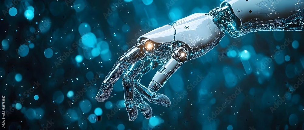 Poster automation powered by predictive modeling showcases the self adjusting capabilities of futuristic in