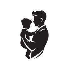 silhouette of a parent