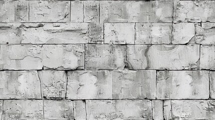 A wall made of gray bricks