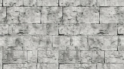 Fototapeta premium A wall made of gray bricks