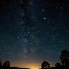 Fototapeta premium starry night sky